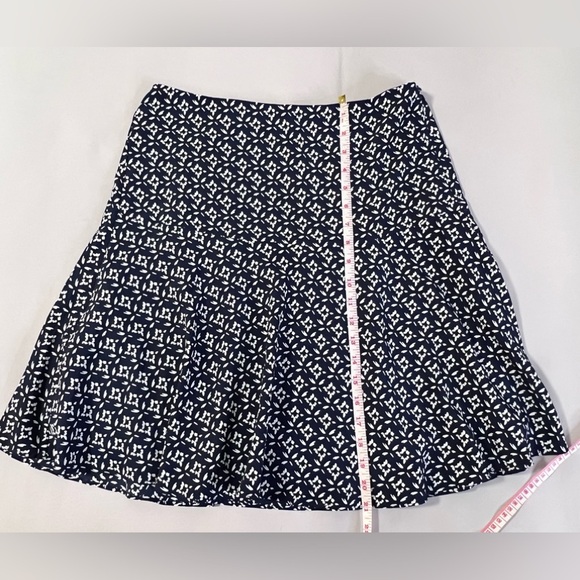 Lauren Ralph Lauren Mini Skirt Womens  size‎ 4 Blue Geometric - Picture 3 of 9
